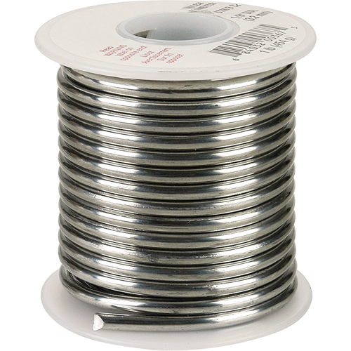Common Solder, Lead-Based, 50% Tin 50% Lead, Solid Core, 0.125" Dia. Equipment World