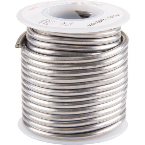 Common Solder, Lead-Based, 50% Tin 50% Lead, Acid Core, 0.125" Dia. Equipment World