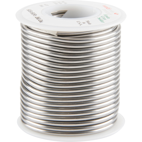 Common Solder, Lead-Based, 50% Tin 50% Lead, Rosin Core, 0.09375" Dia. Equipment World