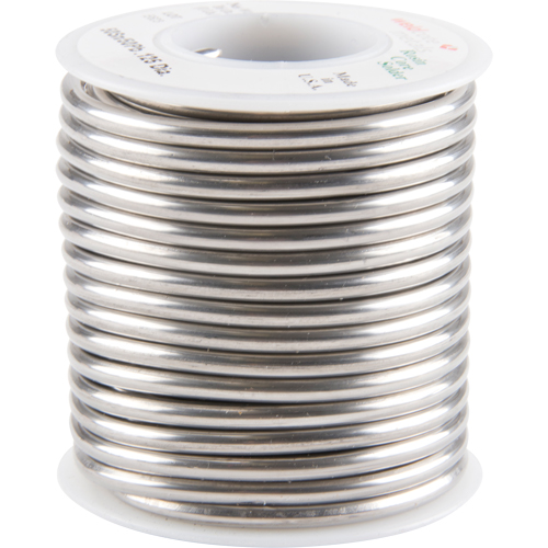 Common Solder, Lead-Based, 50% Tin 50% Lead, Rosin Core, 0.125" Dia. Equipment World