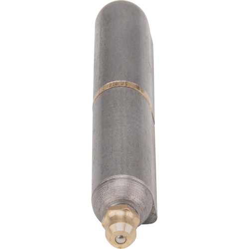 Weld-On Hinge, 0.512" Dia. x 3.15" L, Mild Steel w/Fixed Steel Pin Equipment World