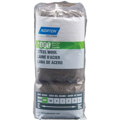 Steel Wool, Roll, Grade 000 Equipment World