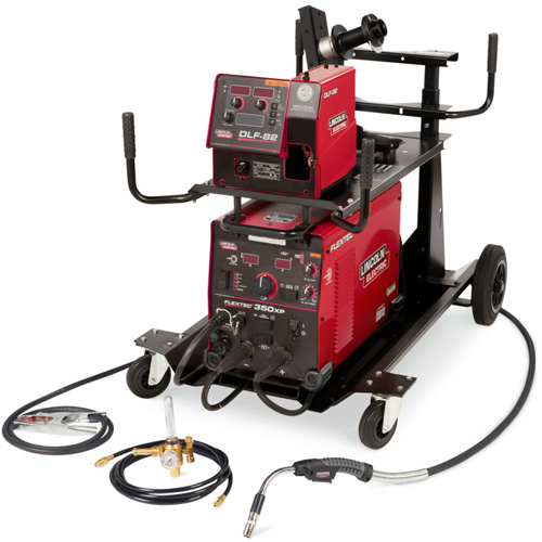 Flextec&reg; 350XP/DLF-82 Ready-Pak MIG Welding System, 380 V/460 V/575 V, 3 Ph Equipment World