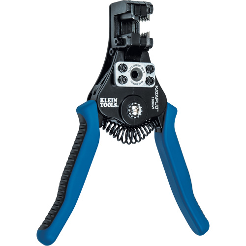 Katapult&reg; Wire Stripper & Cutter for Solid and Stranded Wire, 8 - 20/11 - 22 AWG Equipment World