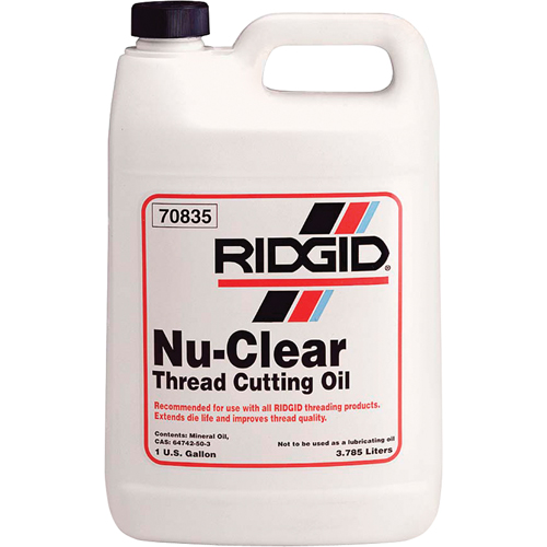 Nu-Clear Thread Cutting Oil, Bottle Equipment World