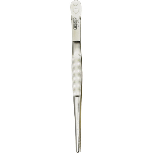 Industrial Tweezers with Blunt Serrated Tip Equipment World
