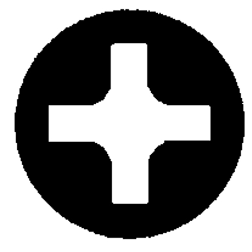 Stubby Phillips Screwdriver, #2, 3-7/16" L, Cushion Grip Handle Equipment World