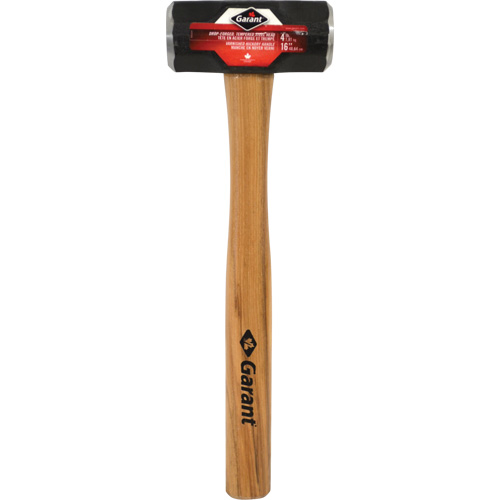 Double-Face Sledge Hammer, 4 lbs., 16" L, Wood Handle Equipment World