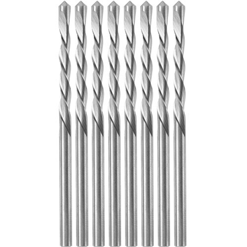 8-Piece Guidepoint Spiral Saw Bit with 1/8" Diameter, 1/8", 3/4" Flute Equipment World