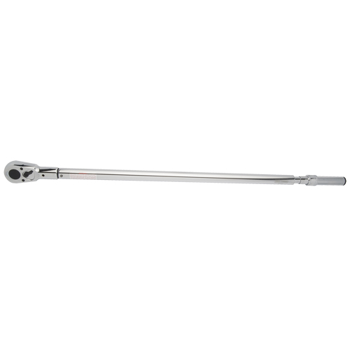 Heavy-Duty Micro-Adjustable Torque Wrench, Click, 3/4" Square Drive, 100 - 600 ft-lbs. Equipment World