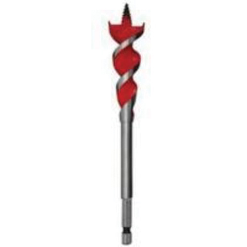 Speed Feed Wood Bit, 1/2", 6-1/2" Length, 1/4" Hex Shank Equipment World