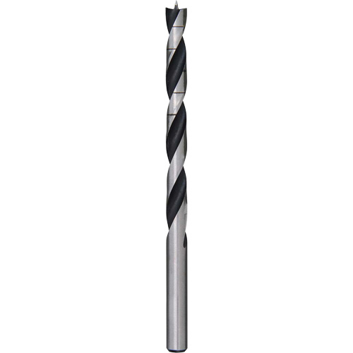 Brad Point Wood Bit, 1/4", 4" Length, 1/4" Shank Equipment World