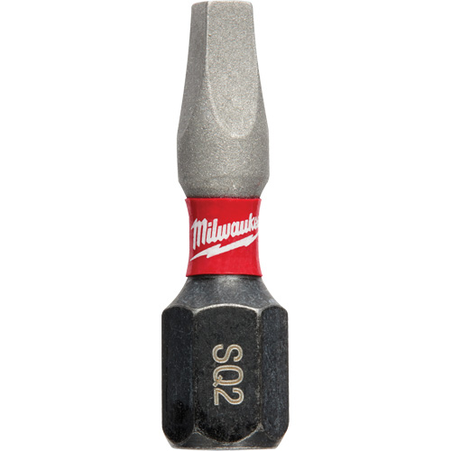 Foret &agrave; chocs Shockwave, Carr&eacute;e, #2, Prise 1/4" Equipment World