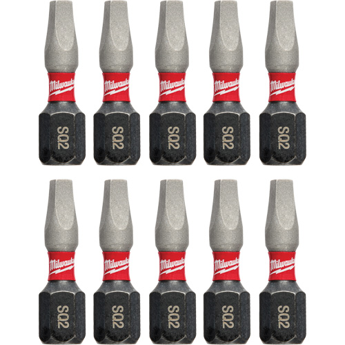 Forets &agrave; chocs Shockwave, Carr&eacute;e, #2, Prise 1/4" Equipment World