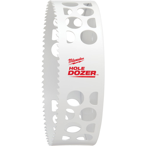 Hole Dozer Hole Saw, 6", 1-5/8" Depth of Cut, Bi-Metal Equipment World