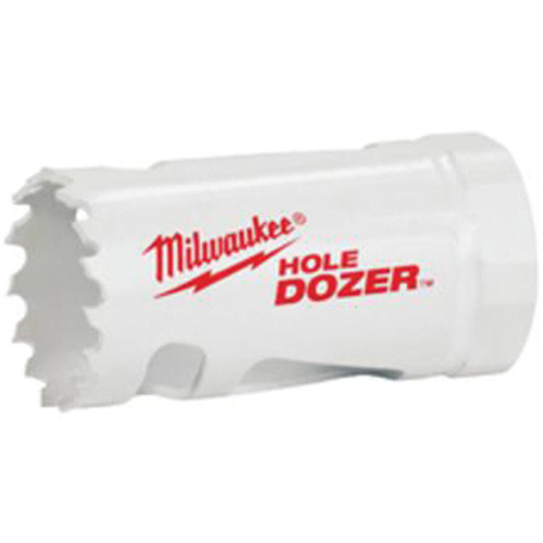 Scie-cloche Hole Dozer avec arbre, 1-1/4", Profondeur de la coupe 1-5/8", Bim&eacute;tal Equipment World