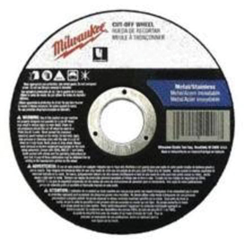 Meules &agrave; tronçonner d'usage g&eacute;n&eacute;ral, 4-1/2" x 0,045", Arbre de 7/8", Type 1, Oxyde d'aluminium, 13580 Tr/min Equipment World