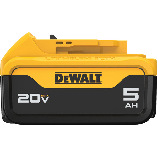Max XR&reg; Premium Battery Pack, Lithium-Ion, 20 V, 5 A Equipment World