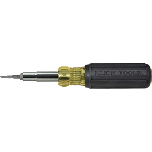 Multi-Bit Tap Tool Driver, 7-3/4" L, Cushion Grip Handle Equipment World