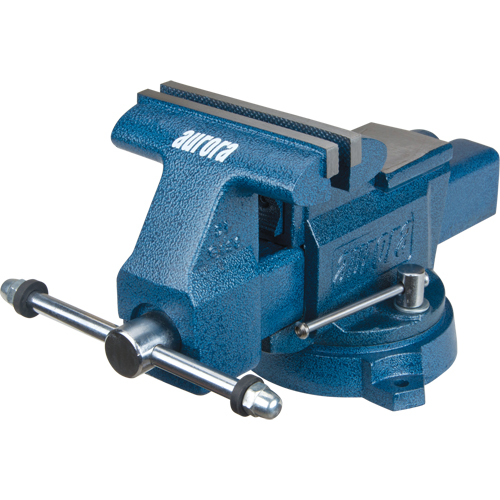 Utility Workshop Vise, 6" Jaw Width, 3-4/10" Throat Depth Equipment World