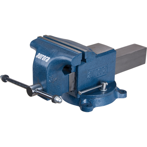 Heavy-Duty Bench Vise, 8" Jaw Width Equipment World