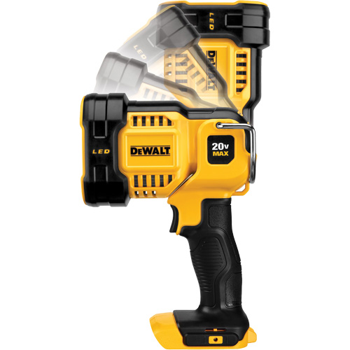 Max Cordless Jobsite Spotlight, LED, 1000 Lumens, Rechargeable Batteries Equipment World