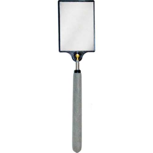 Inspection Mirror, Rectangular, 3-1/2" L x 2-1/2" W, Telescopic Equipment World