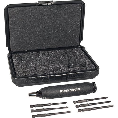 Torque Screwdriver Set, 5 - 40 in. lbs. Torque Range, 5" Length Equipment World