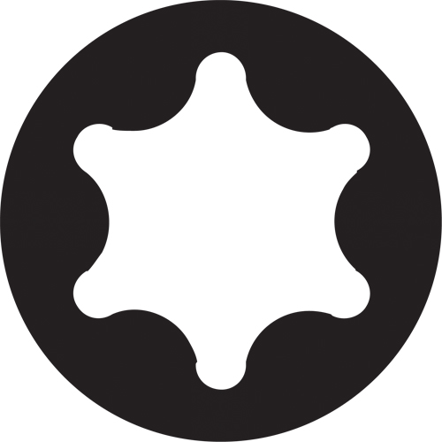 Sixpac Plus Multi-Bit Screwdriver -Replacement Bit, Security Torx, 8, 1/4" Drive Equipment World