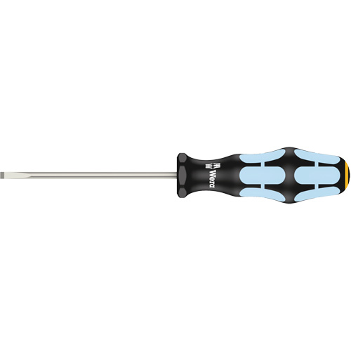 3335 Slotted Screwdriver, 4 mm, 7-25/32" L, Plastic Handle Equipment World