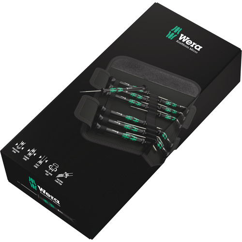 Micro Series Screwdriver Set, 12 Pcs. Equipment World