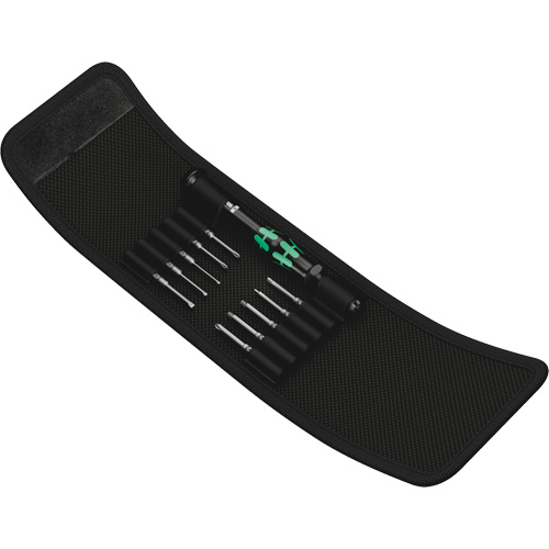 Micro Series Interchangeable Screwdriver Blade Set with Pouch, 11 Pcs. Equipment World