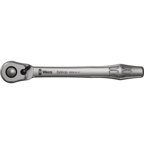 Zyklop Metal 1/4 Metal Ratchet with switch lever, 1/4" Drive, Plain Handle Equipment World
