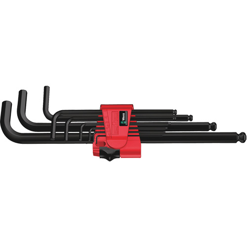 Hex Plus Key Set, 9 Pcs., Metric Equipment World