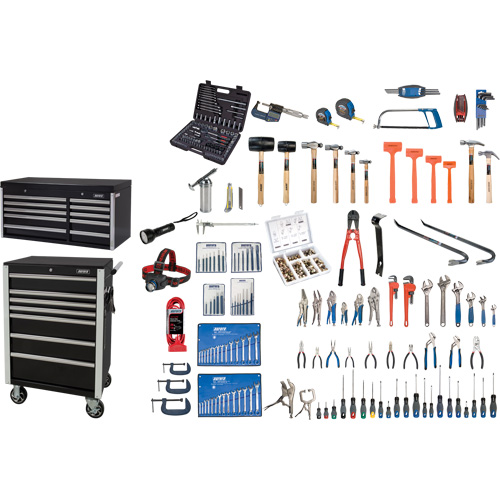 Ultimate Tool Set with Steel Chest and Cart, 358 Pieces Equipment World