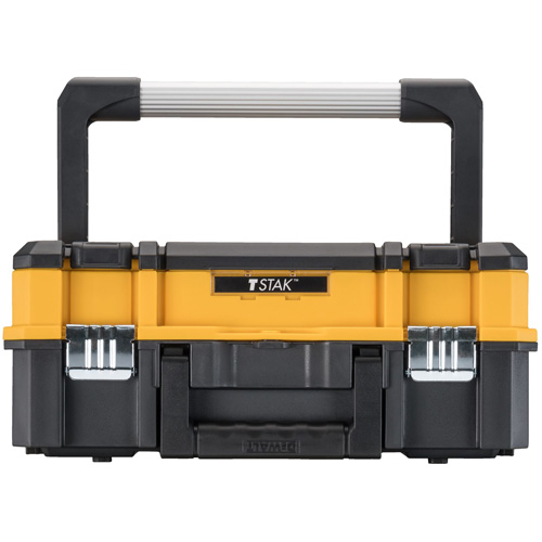 TSTAK&reg; I Tool Box with Long Handle, 17-1/4" x 13" x 6-3/8", Black Equipment World