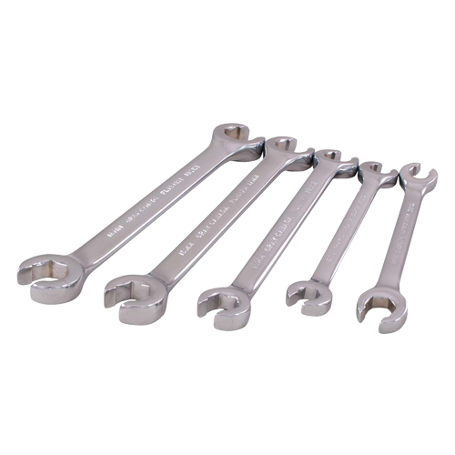 Wrench Set, Flare Nut, 5 Pieces, Metric Equipment World