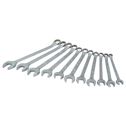 Wrench Set, Combination, 11 Pieces, Metric Equipment World