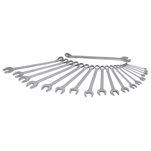 Wrench Set, Combination, 19 Pieces, Metric Equipment World