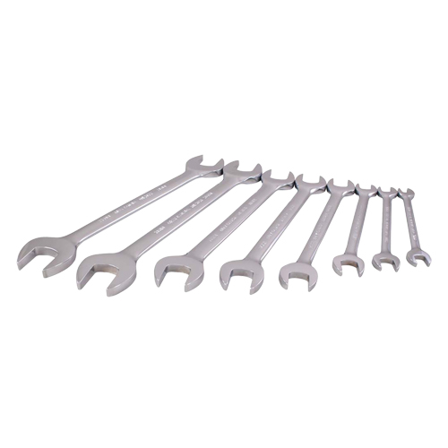 Wrench Set, Open-Ended, 8 Pieces, Metric Equipment World