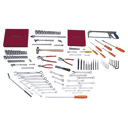 Jeu d'outils de d&eacute;marrage, 125 morceaux Equipment World