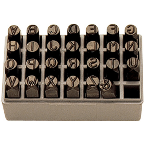 Letter Hand Stamp Set, 27 Pieces Equipment World