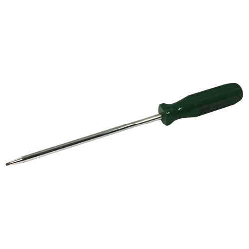 Square Screwdriver, #1 Tip, Round, 12-1/4" L, Plastic Handle Equipment World