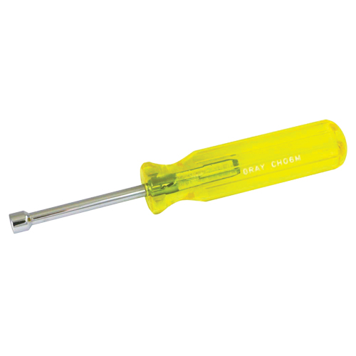Nut Driver, 6 mm Drive, 6-3/4" L, Non Magnetic Equipment World