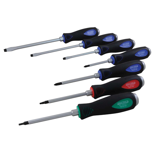 Screwdriver Set, 7 Pcs. Equipment World