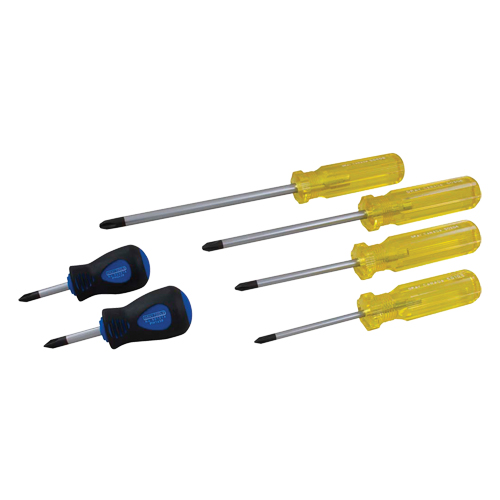 Screwdriver Set, 6 Pcs. Equipment World