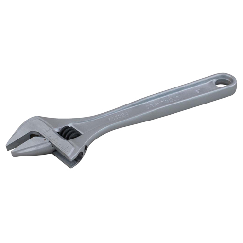 Adjustable Wrench, 6" L, 1" Max Width, Plain Equipment World