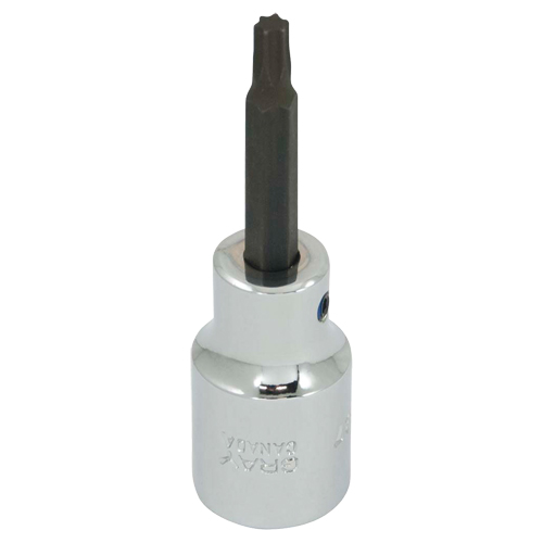 Socket, Torx&reg;, T-27 x 3" L, 1/2" Square Drive Drive Equipment World
