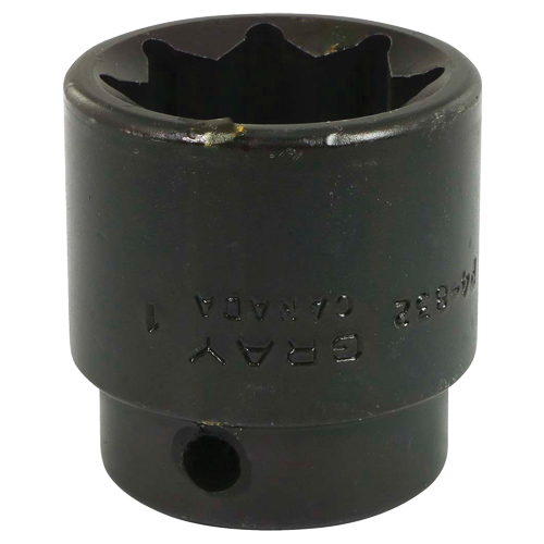 Socket, Impact, 1", 1/2" Drive, 8 Points Equipment World