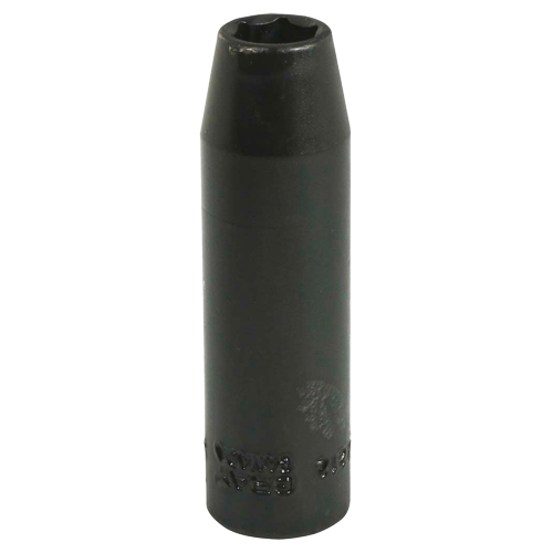 Socket, Impact, 3/8", 3/8" Drive, 6 Points, Deep Equipment World